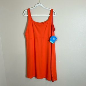 Columbia PFG Freezer III Coral Active Tank Dress UPF 50
